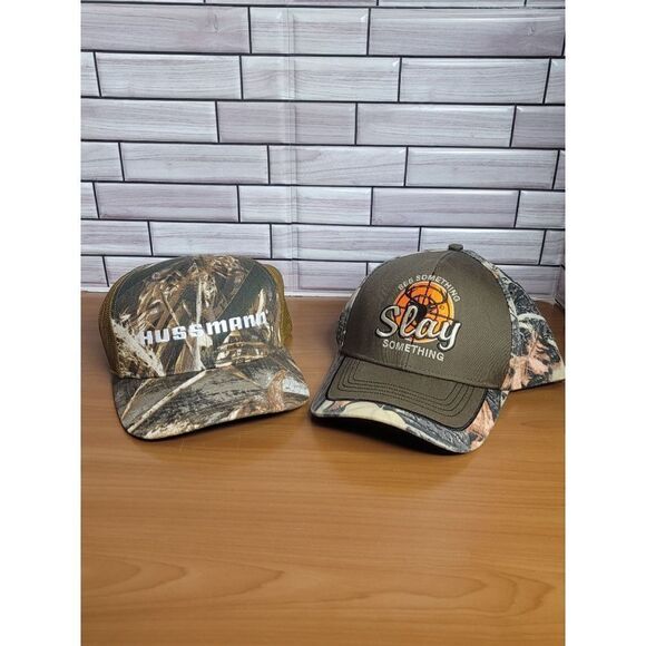 Camoflauge Caps Set of 2 #A55 - Picture 1 of 10